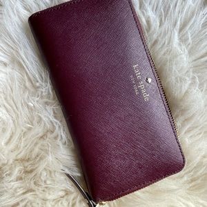 Kate spade zip wallet
